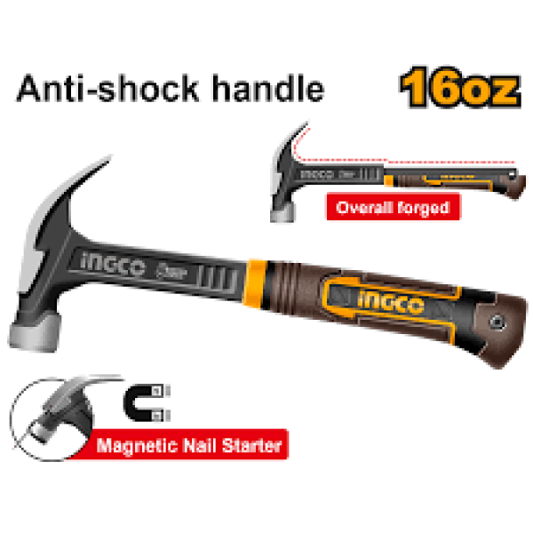 چکش میخ کش 450 گرمی اینکو HCH81016L